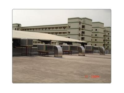 東莞徐福記食品廠環(huán)?？照{(diào)風(fēng)管降溫工程